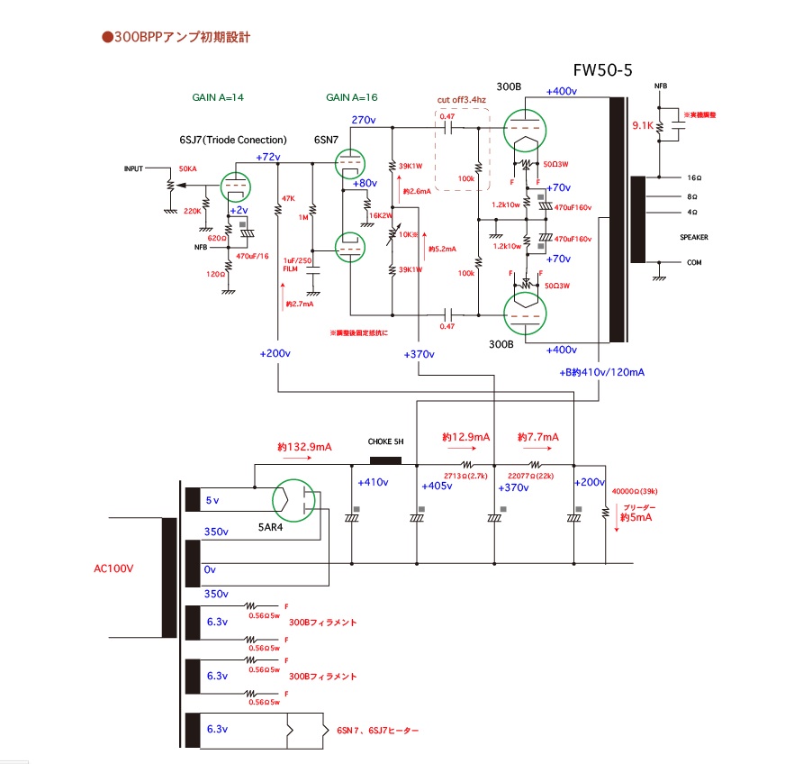 300B PPアンプを作る（第3回）: DICO MUSIC blog